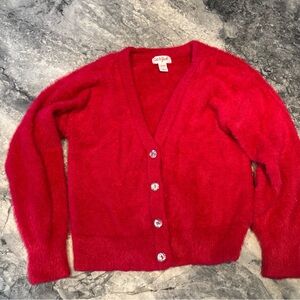 Cat & Jack red cardigan (S)
